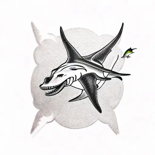 A Hammerhead Shark