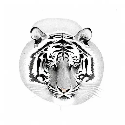 Sumimagashi Connected To A Tiger