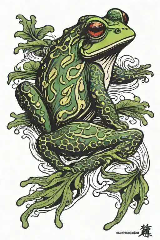 The Water Grows A Frog