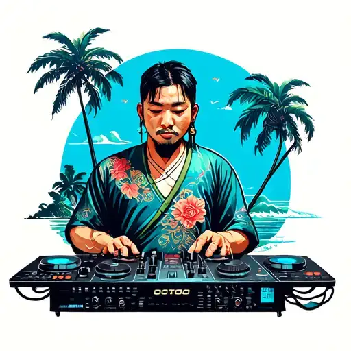 Dj On Beach