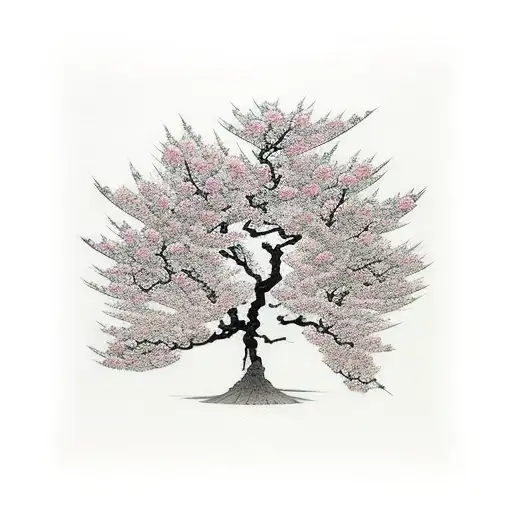 Sakura Tree Over The Hip