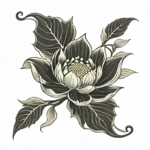 White Lotus Tile