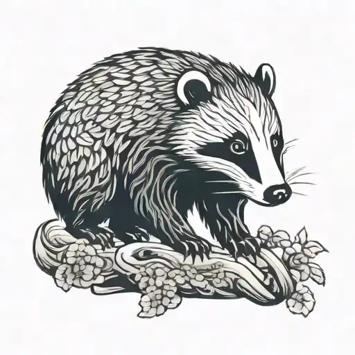 Badger Totem Animal