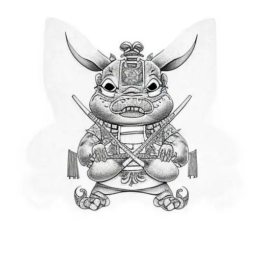 Lilo And Stitch Samurai