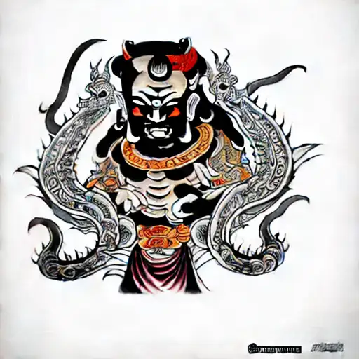 A Demon And A Buddha