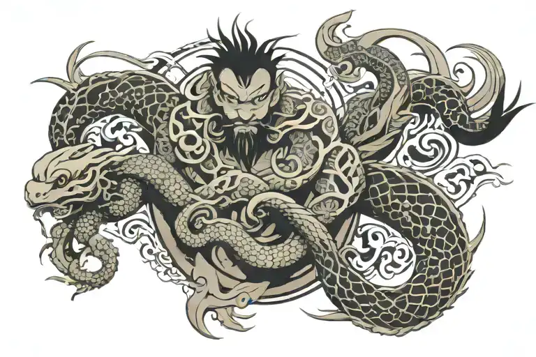 Nautical Theme Full Leg