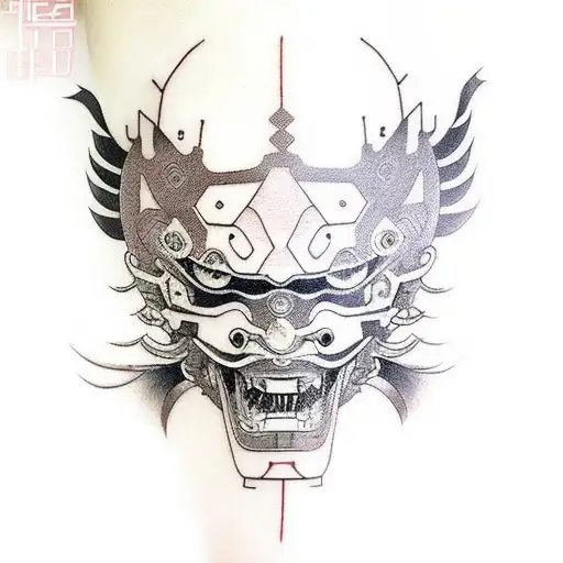 Japan Cyberpunk Mask