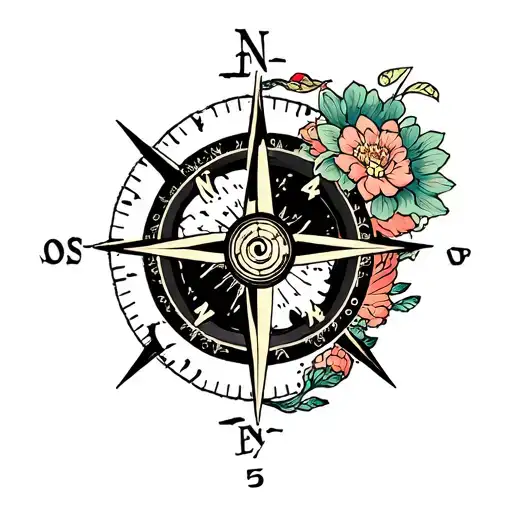 One Piece Anime Compass