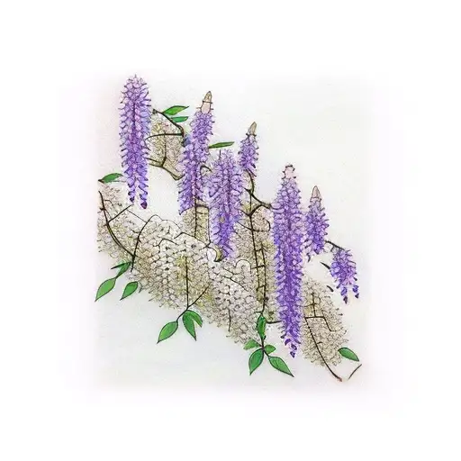 Wisteria Flower Bracelet