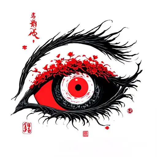 Poison Tree And Kamui Sharingan Eye