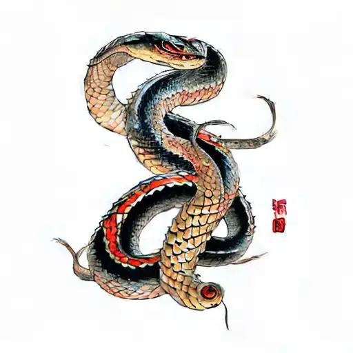 A Japanese Snake