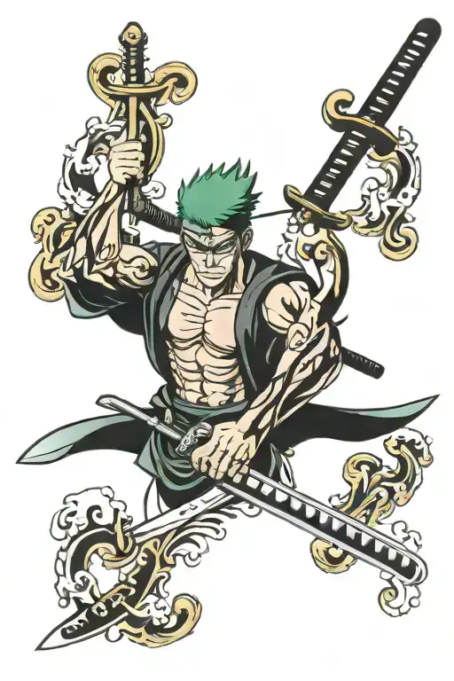 Zoro Swords From One Piece