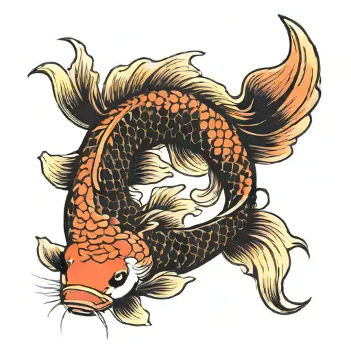 Koi Fish Mya And Dylan Names