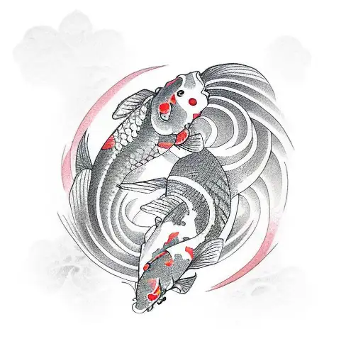 Koi Fish Ribbon