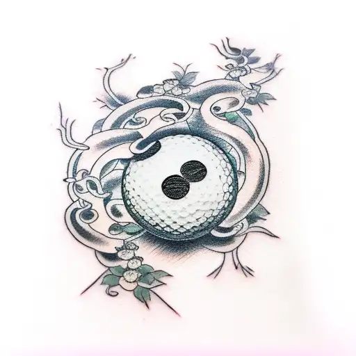 Golf And Vine And Love