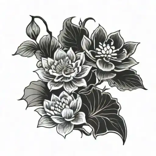 Name And Lotus Flowers