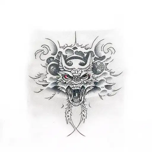 Ciggarete And 3 Katana