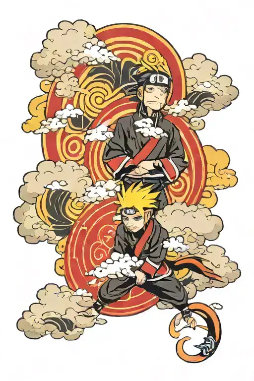Naruto Akatsuki Clouds
