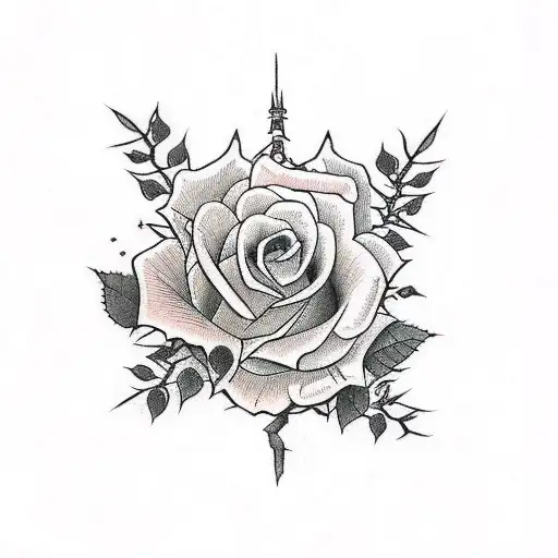 Roses And Thorns With Bible