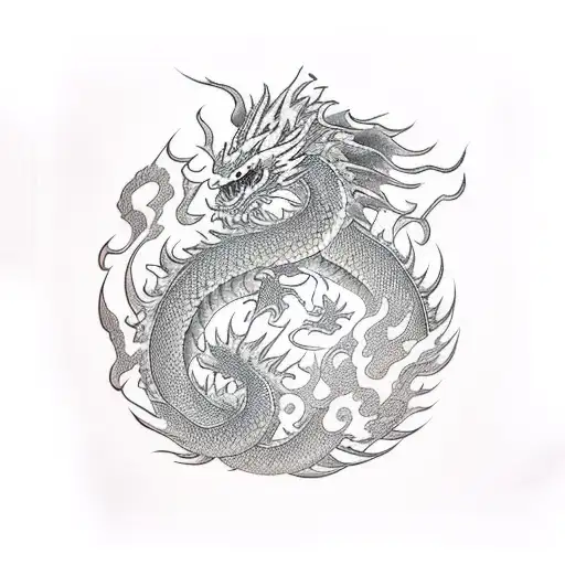 Fire Dragon Phoenix