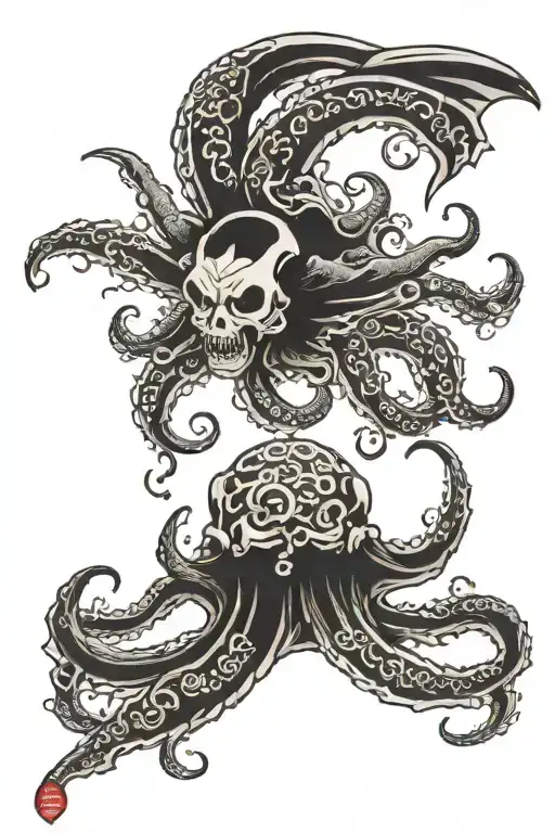 Bat Octopus Emerging