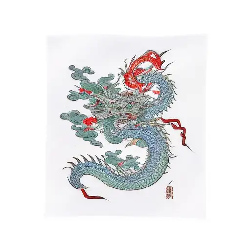 Omamori With A Dragon