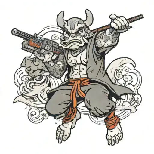 Full Arm Tattoo With Toys Story Cartoon Design Featuring