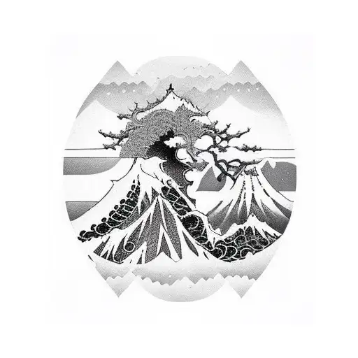 Nature Mountain Range