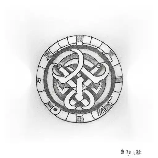 Incorporate A Lifeline Bracelet And The Initials Cf In A Unique And Artistic Way