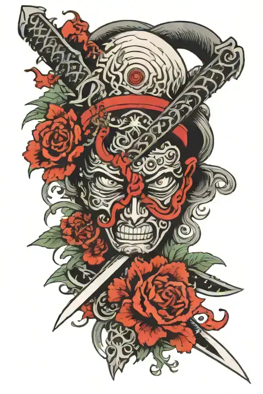 Sword With An Eye As A The Hilt