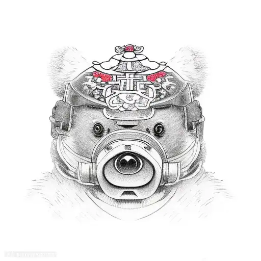 Paddington Bear On Bike