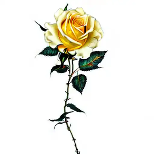 A Single Yellow Rose With The Saying I Still Feel Your Love
