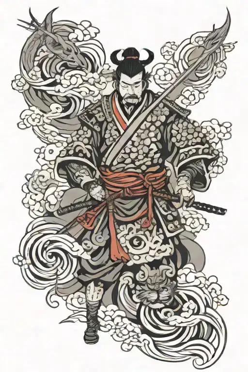 Generate Unique Samurai And Animal-themed Designs