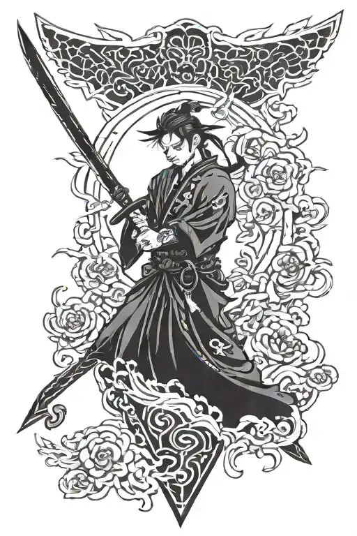 Black Mortal Blade From Axe