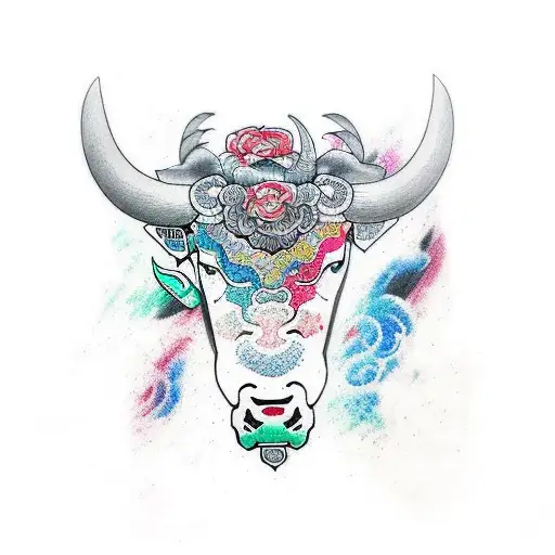 Colorful Bull