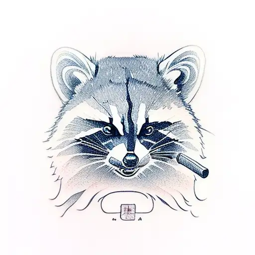 Racoon Samurai