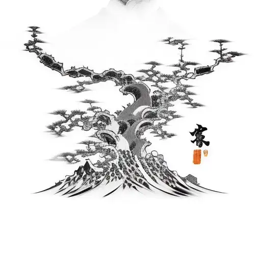 Samurai Under A Tree