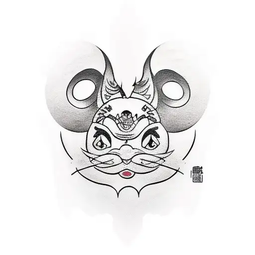 A Tattoo Of Disney Characters