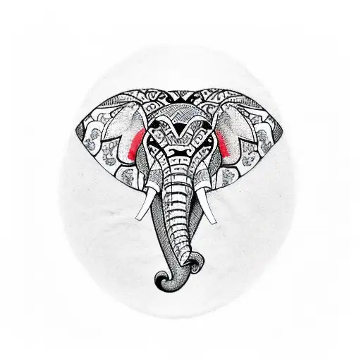 Elephant With Virgo Sign