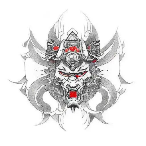 Warrior Design On Shoulder