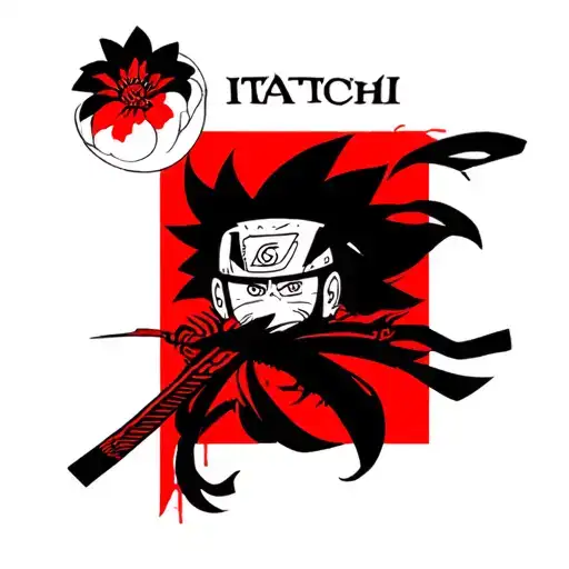 Itatchi From Naruto With A Puerto Rican Theme