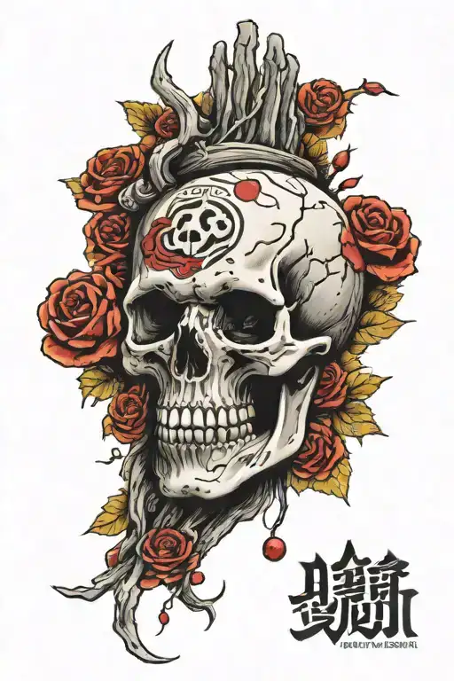 A Grave With A Skull Hand Above The Grave With The Stone Wich Says I Love You Aylar