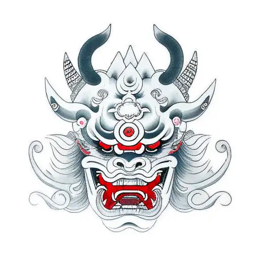 Oni Mask Cloud