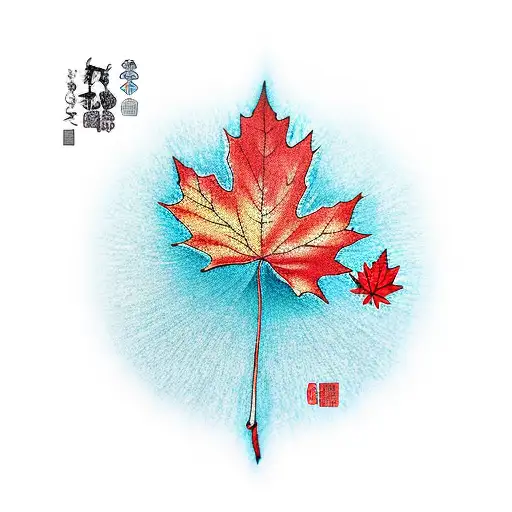 Maple Leaf And Samurai