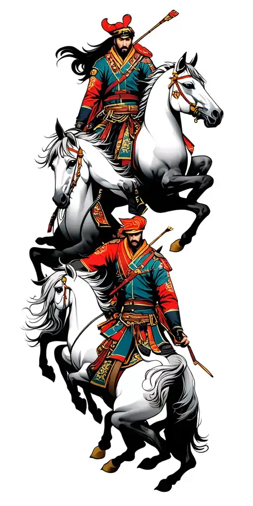 Four Horseman As Soldiers