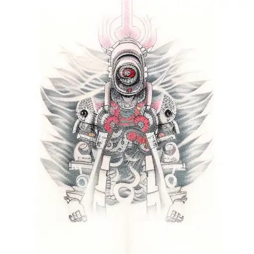 Cyberpunk Demon Japan