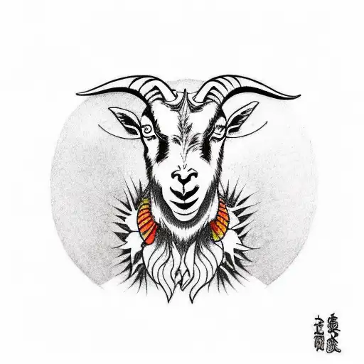 Goat With Scorpio