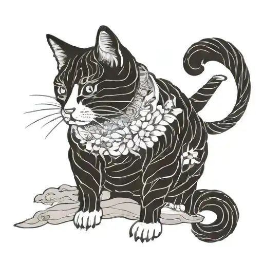 Thin Line And Kats In Love