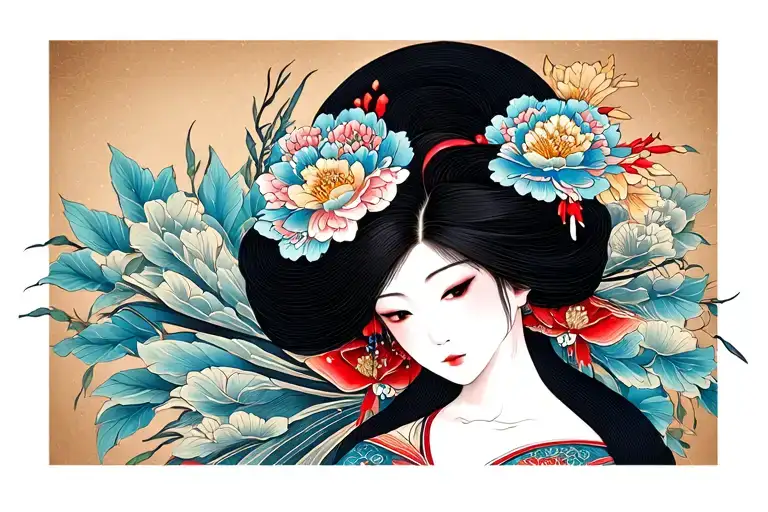 Photo Of A Wife In Chikano Style