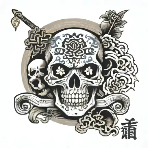 Skull And Teamsesh Text